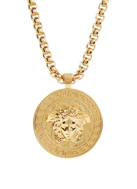 Versace la medusa ketting met kristallen 